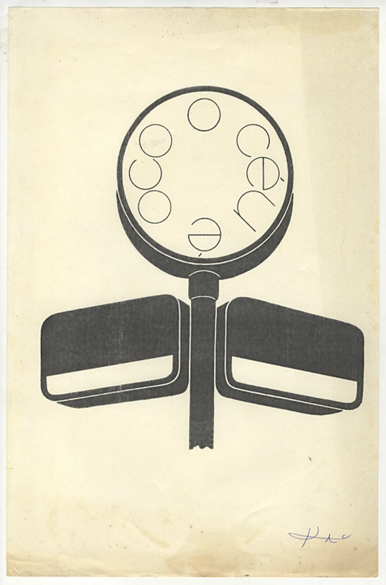 Eduardo Kac,"Publigrama I [Publigram I]" (1982), Xerox, Height 13 in; Width 8.5 in/Height 33 cm; Width 21.5 cm, Coleção Fernando e Camila Cutait Abdalla, São Paulo