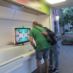 CREATURES #4 - Interactive installation at Keck Kiosk Basel, Switzerland