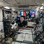 Eduardo Kac and Virgile Novarina, "Inner Telescope", French astronaut, Thomas Pesquet aboard the International Space Station.