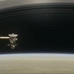 NASA/JPL-Caltech, Cassini traveled 4.9 billion miles (7.9 billion km) to reach Saturn. The spacecraft completed 294 Saturn orbits.