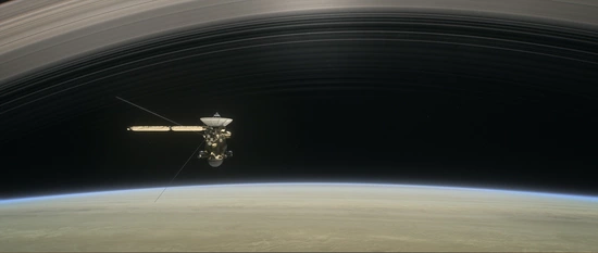 NASA/JPL-Caltech, Cassini traveled 4.9 billion miles (7.9 billion km) to reach Saturn. The spacecraft completed 294 Saturn orbits.